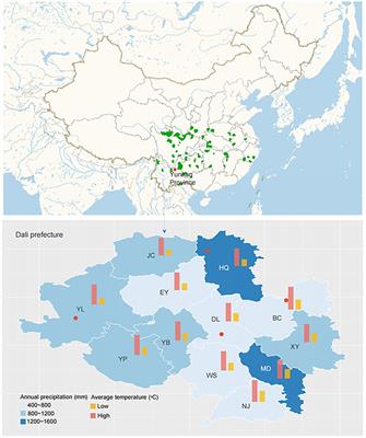 Microbial community diversity and function analysis of <mark class="highlighted">Aconitum</mark> carmichaelii Debeaux in rhizosphere soil of farmlands in Southwest China